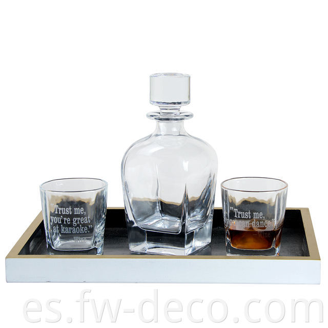 glass decanter